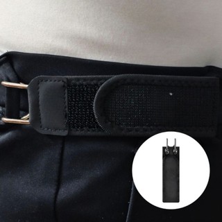 Dây thắt lưng vô hình đàn hồi Khóa dây đeo Velcro để sử dụng ngoài trời & hàng ngày Bộ mở rộng dây thắt lưng có thể điều chỉnh cho quần jean Denim