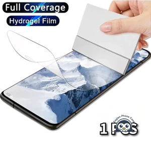 Mềm 1 Chiếc 9D Bảo Vệ Toàn Diện Phim Hydrogel Cường Lực Bảo Vệ Cho Vivo X300 X200 Pro Mini X200S X100 Ultra X90 X80 X70 X60 X50 X50E X30 X27 Pro Plus Độ Nét Cao Trong Suốt