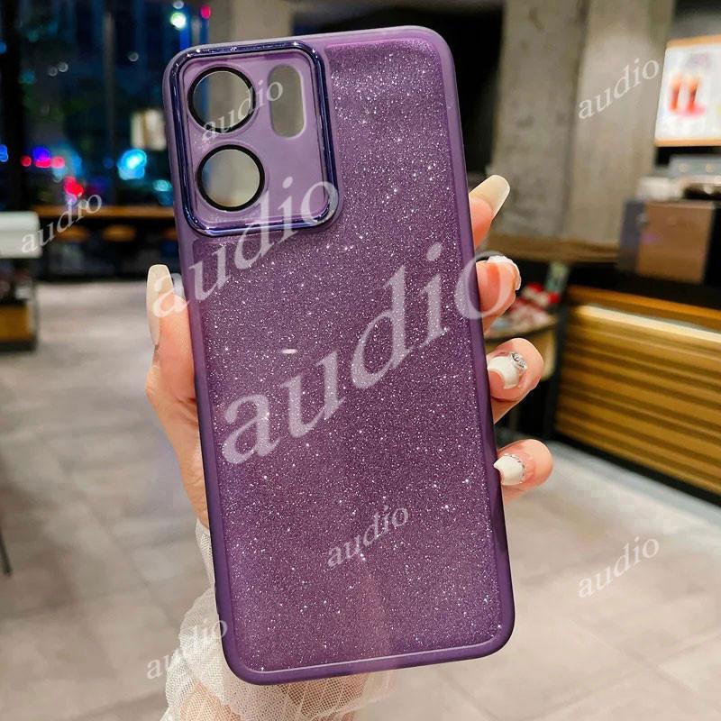 HONOR 500 Smart 5G Bling Long Lanh Dành Cho Honor 500 Smart Honor500 Smart 5G Vỏ Chống Sốc Trong Suốt Trong Suốt Với Full Bảo Vệ Ống Kính Máy Ảnh Ốp điện thoại Cho Honor 500Smart 5G