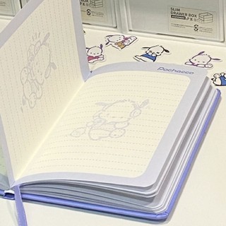 Sổ tay Sanrio Limited Pacha Dog Notebook Sổ tay hình trái tim cô gái có giá trị cao Sổ tay dễ thương-    20260410