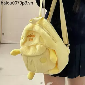 Dễ Thương Phô Mai Phô Mai Sang Trọng Ba Lô Nữ Niche Thiết Kế Hoạt Hình Khuôn Viên Ba Lô Nhật Bản Mềm Mại Cô Gái Học Sinh Túi