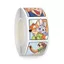 500 Miếng Dán Vuông Điên Vườn Thú Miếng Dán Cuộn Dễ Thương Judy Nick Hàng Hóa Trang Trí Sổ Tay Niêm Phong Cuộn Cuộn Miếng Dán 26.3.26
