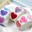 Bán Chạy Bán Chạy Đỏ Hình Trái Tim Cuộn Gói Cảm Ơn Bạn Miếng Dán Dính Handmade Cưới Sinh Nhật Nhãn 26.3.26