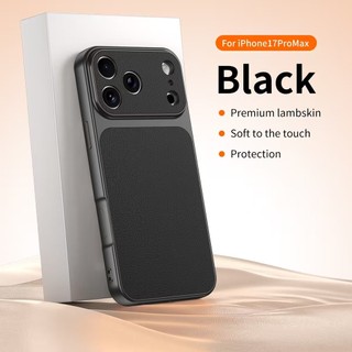 Ốp Điện Thoại Da Cừu Sang Trọng Nhẹ Chất Lượng Cao Thích Hợp Cho iPhone 17 16 15 14 13 12 11 Pro Max 14 15 16 Plus Ốp lưng