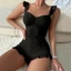 Shop Bộ đồ ngủ Sling gợi cảm Quần short đeo chéo nữ Phong cách Bộ đồ ngủ nữ