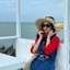 Mũ chống nắng tròn BORAGETE dành cho nữ, Mũ rơm chống nắng hàng đầu rỗng, Dệt tay thoáng khí hợp thời trang Mũ đi biển vành rộng mùa hè