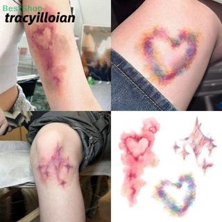 TRACEILLOIAN Miếng dán hình xăm sẹo cho cosplay,bruising,hình xăm tạm thời không thấm nước và lâu trôi