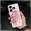 Thích hợp cho vỏ điện thoại Tecno Spark20 / KJ5 Kết cấu độc đáo Sáng tạo vui nhộn Bao gồm tất cả các cạnh hoa màu trơn