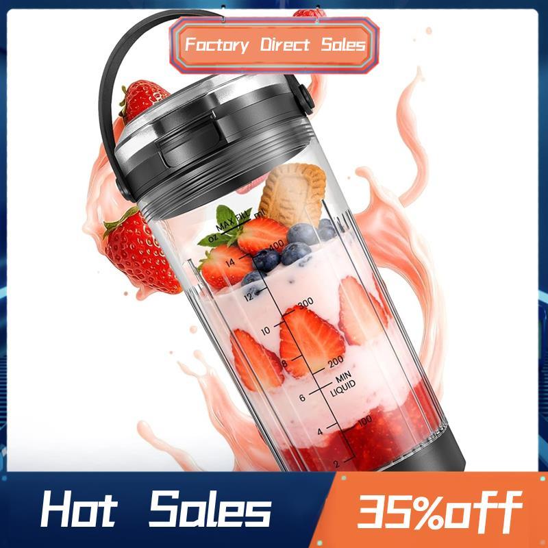 Dành cho Phụ kiện máy xay sinh tố cầm tay Blast- Cốc xay sinh tố (18 Oz), Bình trộn có nắp đậy & nắp đậy cho dòng BC100 & dòng BC151 Đen