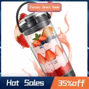 Dành cho Phụ kiện máy xay sinh tố cầm tay Blast- Cốc xay sinh tố (18 Oz), Bình trộn có nắp đậy & nắp đậy cho dòng BC100 & dòng BC151 Đen