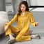 Shop Nữ Cotton Nguyên Chất Mẹ Trung Niên Tay Dài Xuân Thu Cotton Phù Hợp Với Cardigan Mỏng Trung Niên Người Cao Tuổi Bộ Đồ Ngủ