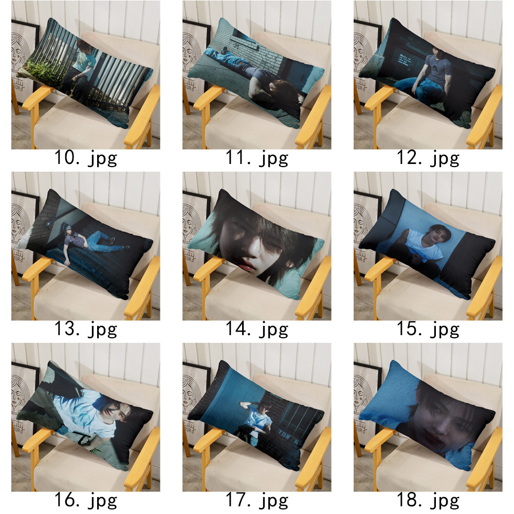 Vỏ Gối Kpop CORTIS Vỏ Gối Polyester Hình Chữ Nhật Một Mặt, Máy Có Thể Giặt Được, Thích Hợp Cho Giường Sofa Trang Trí Phòng Khách (Không Bao Gồm lõi)