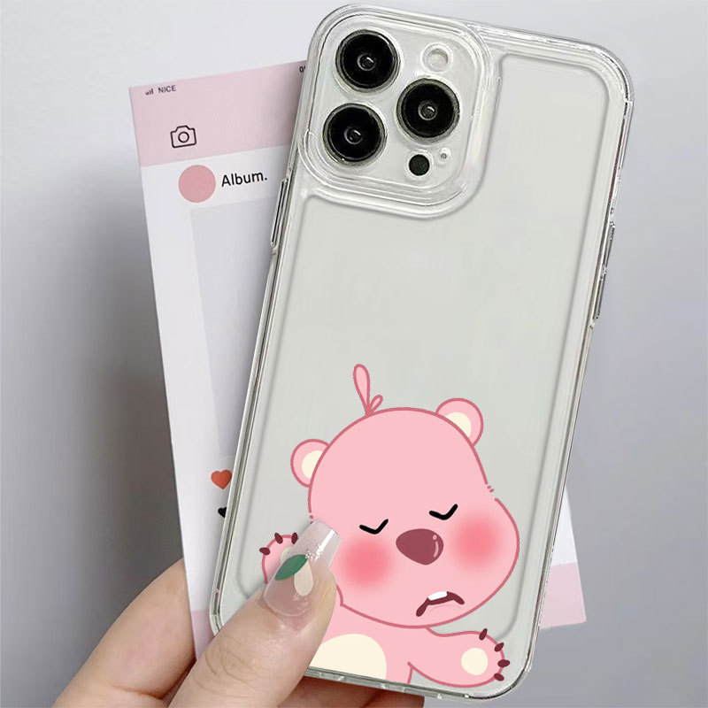 Mẫu ốp điện thoại trong suốt (loopy), ốp điện thoại iPhone IP 7/8/X/XS/11/12/13/14/15/16/17/Plus/Pro/Max/Air