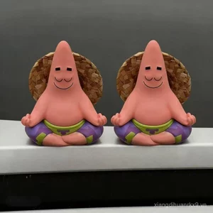 SpongeBob SquarePants Anime Hàng Hóa Patrick Star Bình Tĩnh Và Đến Với Sáng Tạo Đuôi Xe Đồ Trang Trí Xe Ô Tô Các Bức Tượng Nhỏ Ngộ nghĩnh Mái Ô Tô Các Bức Tượng Nhỏ Để Bàn Đồ Trang Trí Quà Tặng Sinh Nhật