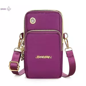 Túi đeo vai điện thoại đeo chéo Nylon chống thấm nước dành cho nữ Túi nhỏ Ví thắt lưng