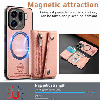 Ốp Điện Thoại Cho OPPO Reno 15 Pro Mini Max 14 13 15F 15C 14F 13F F31 K13 K13X Nam Châm Mạnh Có Thể Tháo Rời Ốp Lưng Ví