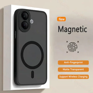 Ốp từ tính sang trọng Zaptoc Matte Black mới cho VIVO V60 Lite / VIVO V60 Lite 5G chống vỡ với cảm giác giống như da, Ốp điện thoại chống sốc CH19-1