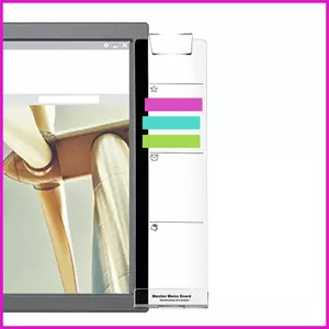 Máy Tính Ghi Nhớ Ban Acrylic Màn Hình Máy Tính Dính Ghi Chú Acrylic Dính Để Bàn Phụ Kiện Màn Hình Rõ Ràng lyuvn