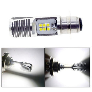 MOTEX 1 Bóng Đèn LED H4 H6 Cho Xe Máy Xe Tay Ga ATV 12V-30V 6000K Đèn Pha Xe Máy P15D