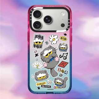 CASECASE X ZOA Miếng Dán Ốp Lưng Cotton Kẹo Trong Suốt Cứng Hút Từ Tính Tác Động Dành Cho Apple IPhone 12 13 14 15 16 17 Pro Max Plus Không Khí Có Hộp