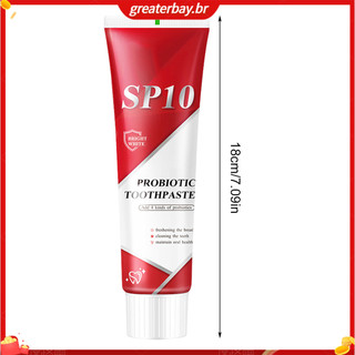 Kem đánh răng làm trắng da cho người lớn 100g Kem đánh răng Probiotic để làm sáng nụ cười làm sạch sâu sắc Làm trắng da và loại bỏ hơi thở hôi cho nam và nữ Bộ 1 / 2 / 3 chiếc