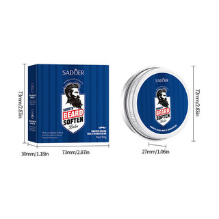 Tinh chất chăm sóc râu Serum SADOER Nam Beard Care Liquid Beard Cream Factory Bán buôn