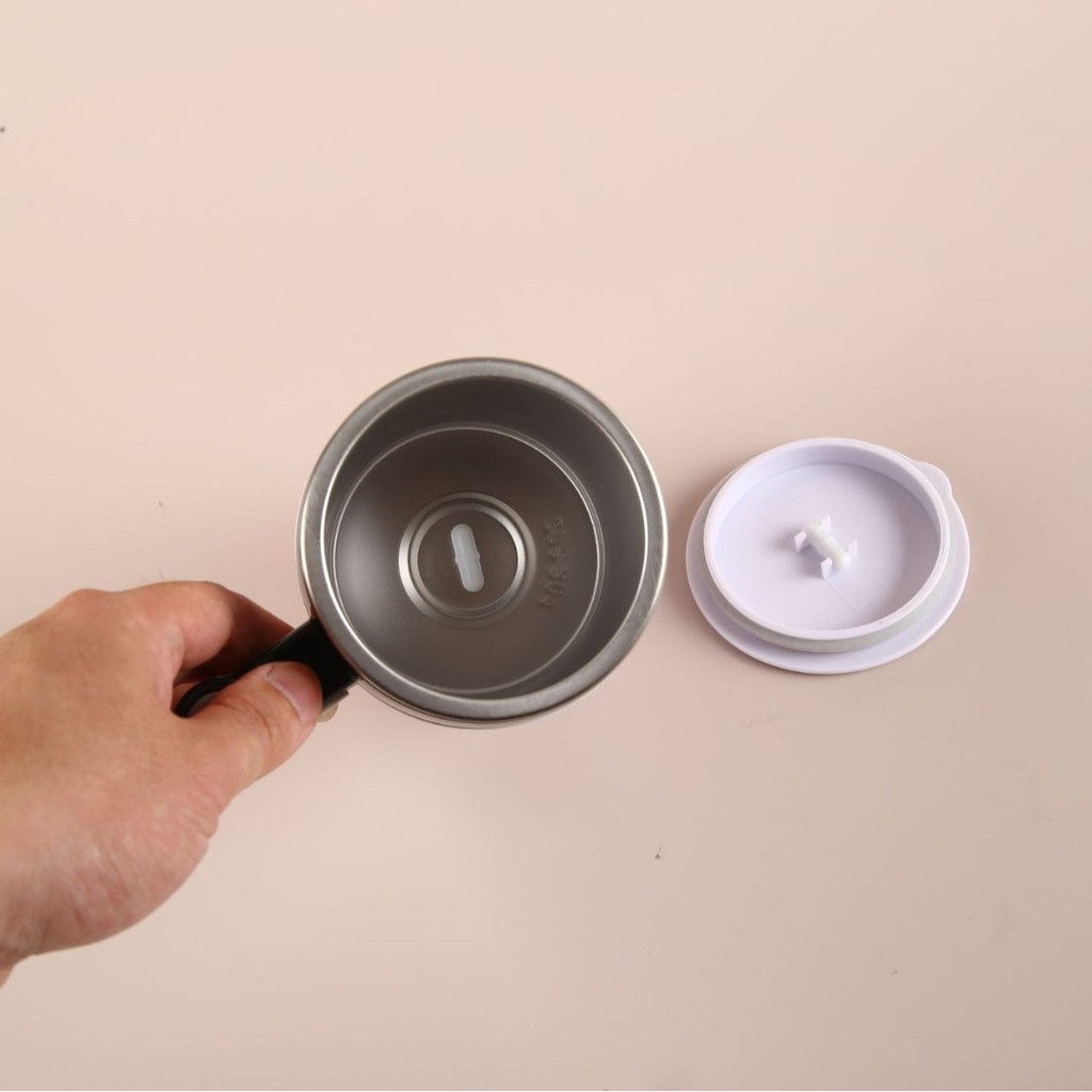 Cốc tự khuấy giữ nhiệt lâu - Tiết kiệm thời gian, Cốc Tự Động Khuấy, Cà Phê, Sữa Đa Năng, Inox 304, Hiển Thị Nhiệt Độ