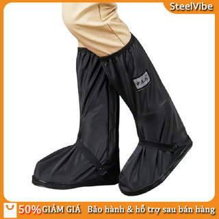 Bọc giày đi mưa PVC, size 35-47, Bọc Giày Đi Mưa, 2 Lớp / Dày Cao cấp, Cổ Cao, Chất Liệu PVC Cao Cấp