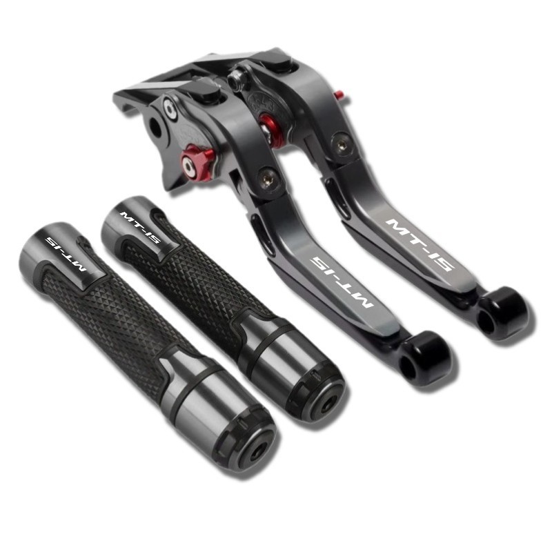Dành Cho Xe YAMAHA MT15 V2 V3 Có Thể Gập Lại Có Thể Điều Chỉnh Đòn Bẩy Phanh Nhôm CNC Tay Cầm