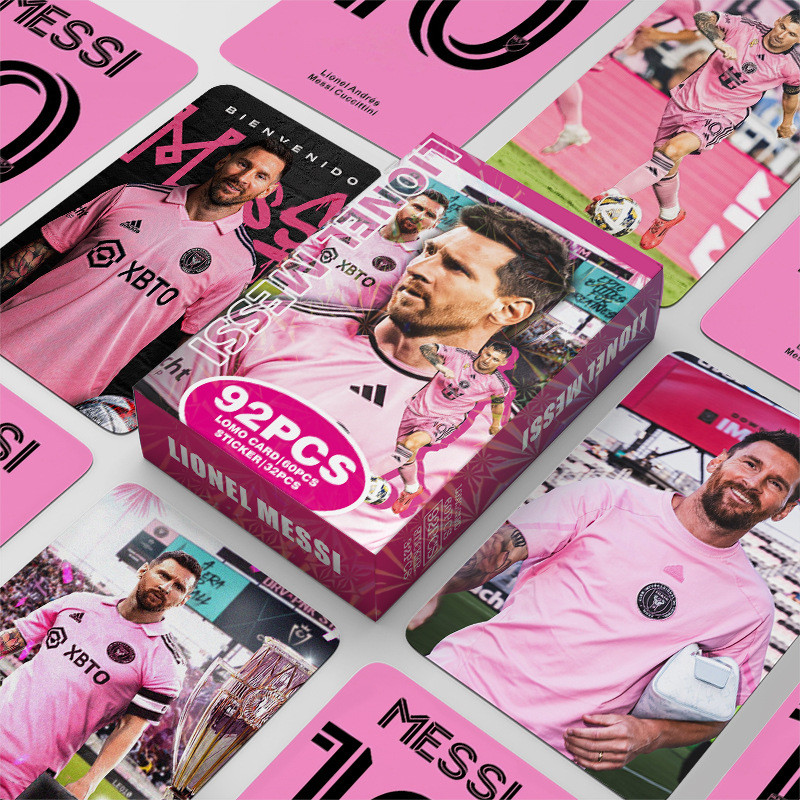 30-92 Chiếc Bóng Đá Ngôi Sao Bóng Rổ Lionel Messi Lomo Thẻ Real Madrid Baloncesto Photocards Cristiano Ronaldo Pele Neymar Dán Mbappé Bưu Thiếp YM