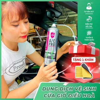 Chai vệ sinh điều hòa ô tô, xe tải dung tích 500ml có vòi xịt