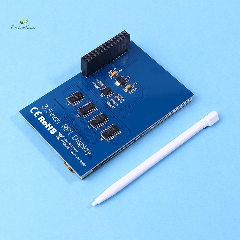 [Nhà điện] 3,5 Inch cho mô-đun màn hình Raspberry Pi Màn hình cảm ứng 3,5 "Màn hình cảm ứng 320 × 480 TFT Màn hình cảm ứng có bút cảm ứng cho Raspberry Pi A, mới