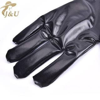 JU Da Co Giãn Skinny Găng Tay Dài Punk Rock Hip Hop Jazz Disco Dance Găng Tay VN