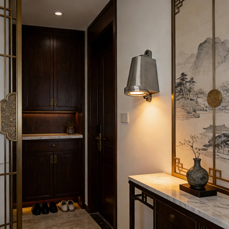 Đèn tường chống nước ngoài trời, Đèn tường Led nhôm cổ điển phong cách công nghiệp, Sân, Khách sạn, Chiếu sáng trang trí trong nhà / ngoài trời