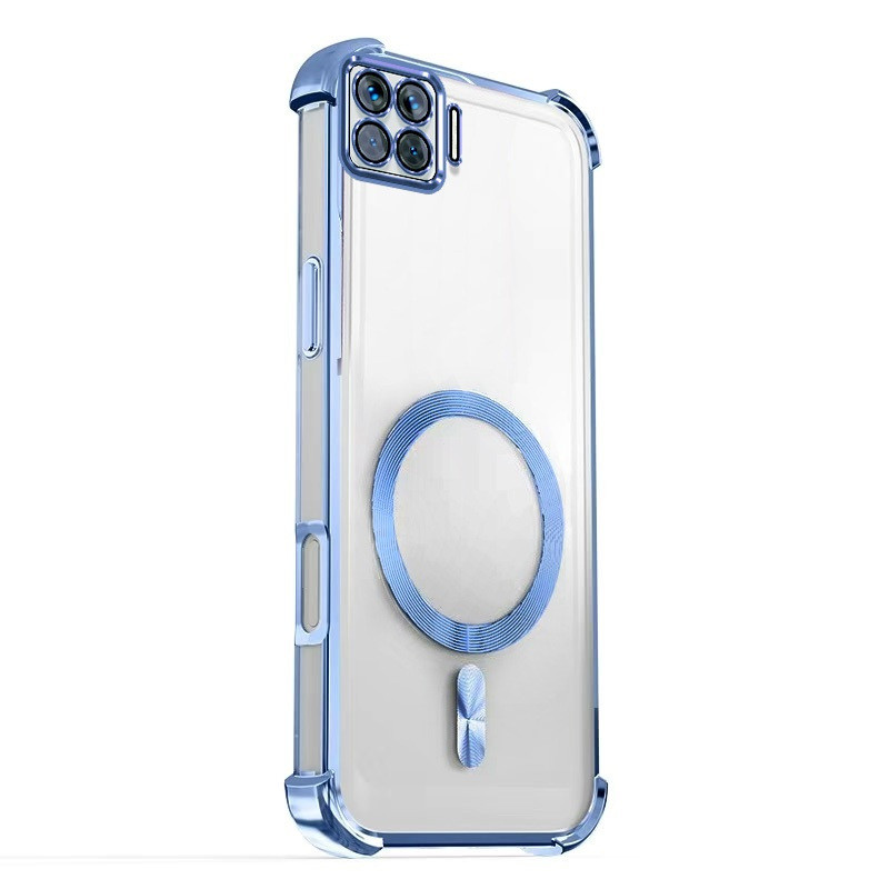 Ốp Điện Thoại 4G 5G Cho OPPO A93 A93S A73 A53 A53S A33 2020, Chống Rơi Bốn Góc, Trong Suốt Cao, Hút Từ Tính, Vỏ, Vỏ Tản Nhiệt