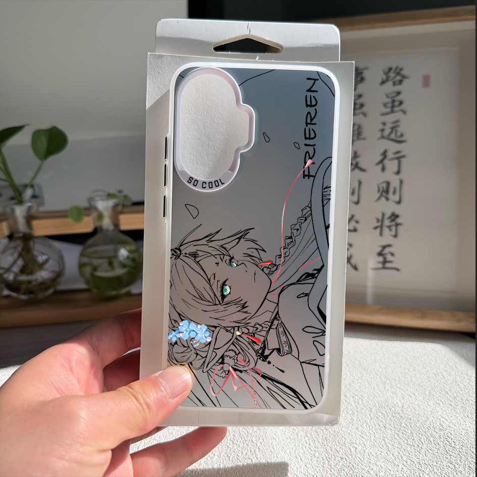 Dành Cho Redmi Turbo 4 Pro Note 15 Pro / 14 / 13 Mi 17 Pro Max 15T 14T K90 Pro Max Frieren Micro Matte Ốp Điện Thoại Xiaomi 15 14 Ultra Chống Sốc Redmi Cover