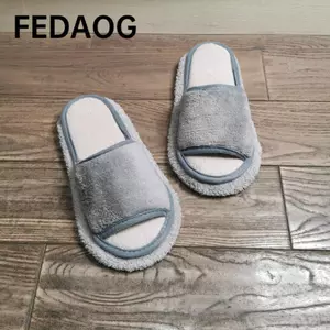 Dép lau nhà bằng sợi nhỏ FEDAOG Dép lau nhà tiện lợi Sàn có thể tháo rời Làm sạch đánh bóng lười biếng