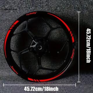 DIAPER & CORED Đa Năng 18-21 "Bánh Xe Máy Vành Phản Quang Sọc Decal Dán YTH