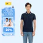 Áo polo nam YODY phối cổ Airy Cool mát lạnh thấm hút mồ hôi mềm mại APM7456
