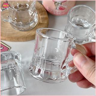 N & X 50ml Mini Pha Lê Trong Suốt Bia Whisky Kính Thiên Tính Bền Đẹp Cốc Cà Phê Dễ Thương Cốc Sake Hàn Quốc Barware Thanh Ăn.