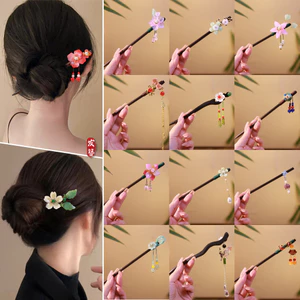 Kẹp tóc cổ điển phong cách Trung Hoa, phụ kiện sườn xám phù hợp hàng ngày