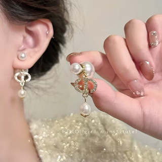 Bông Tái Zircon Ngọc Trai - Thiết Kế Cổ Điển Thanh Lịch, Phong Cách Pháp