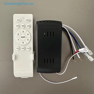 Unewtyu 6 Tốc Độ Quạt Trần Điều Khiển Từ Xa Có Đầu Thu Cho Điện Áp Thấp Năng Lượng Hiệu Quả Có Thể Điều Chỉnh Yên Tĩnh Sử Dụng Trong Nhà Trang Trí Hiện Đại VN