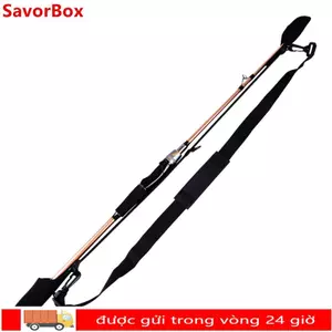Dây đeo giữ cần câu SAVORBOX, Dây đeo chống mài mòn Cá chép Cần câu Dây bảo vệ, Chống bắn, Dụng cụ đàn hồi thoáng khí Giá đỡ cực Dây đai bảo vệ
