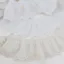 Viền Ren Nhộn SMILE, Vải Ren Cotton 7cm Chiều Rộng, Ruy Băng Thủ Công DIY Trắng Ruffle Thiết Kế Viền Thêu