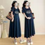 Trang phục bà bầu Xuân Hè Plus Size Áo thun ngắn tay