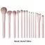 Bộ cọ trang điểm dành cho người mới bắt đầu FAVORITEGOODS 5-13 miếng, Phấn mắt đa tác vụ mềm mại, Bàn chải mặt mắt có thể pha trộn không rụng bền bỉ
