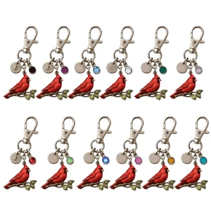 Móc khóa chim sẻ đỏ thu nhỏ đáng yêu XGB độc đáo dành cho những người yêu thích chim