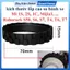 Lốp cao su bánh xe thay thế robot Mi 1S 2S 1C Mijia1 SDJQR01RR 02RR 03RR Roborock S50, S55, S5, S6, S7, T4, T6, T7
