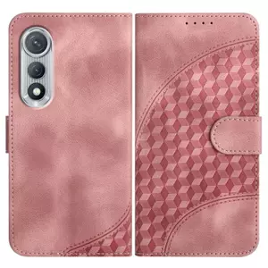 YJD Ốp Lưng Cho Tecno Pova Curve Voi Thiết Kế Thẻ Da Solots Dây Đeo Tay TPU Mềm Chống Rơi Vỏ Điện Thoại